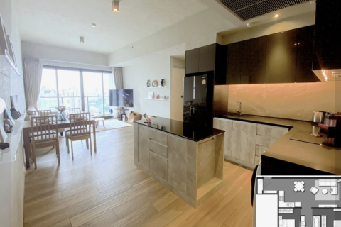 Condo à Watthana, Bangkok, Thaïlande, 2 chambres  № 170632 - photo 4