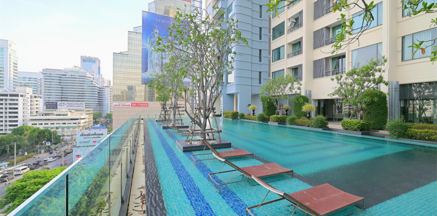 Condo à Bangkok, Thaïlande, 2 chambres № 184795