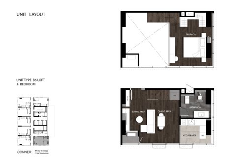 Eigentumswohnung in Phaya Thai, Bangkok, Thailand, 1 Schlafzimmer  № 222407 - Foto 14