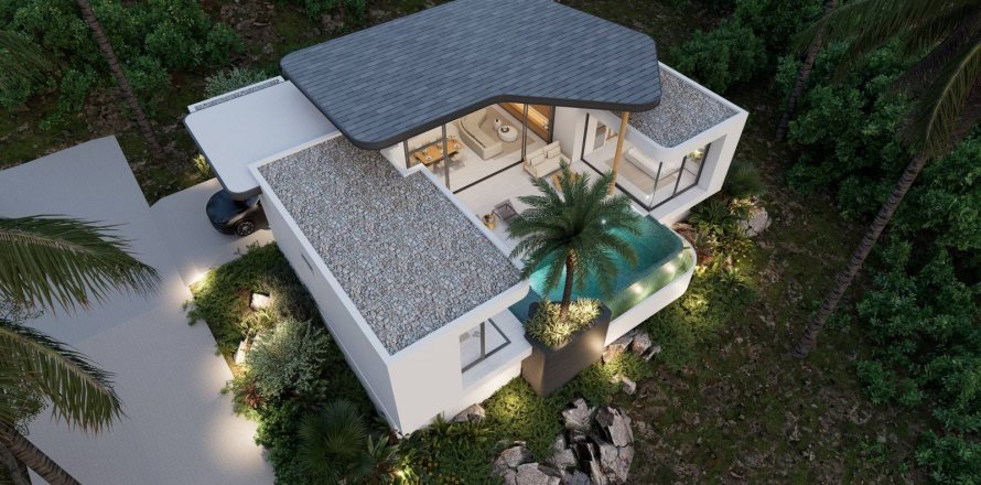 Villa in Ko Samui, Thailand 3 Schlafzimmer № 222411
