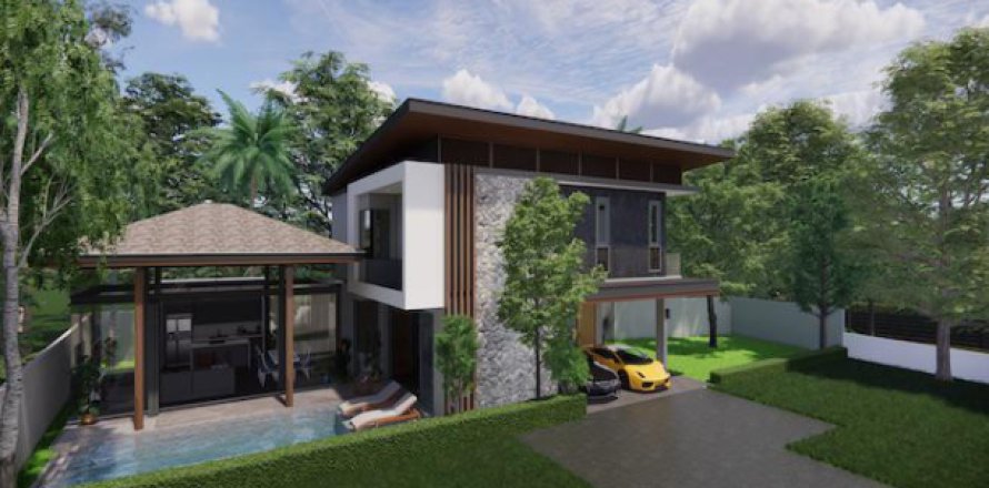 วิลล่าในภูเก็ต, ประเทศไทย 4 ห้องนอน № 203148