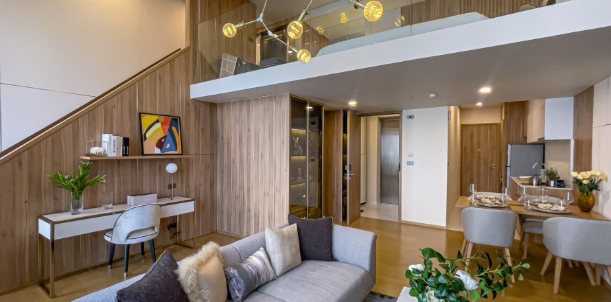 Кондоминиум с 1 спальней в Бангкоке, Таиланд № 143435