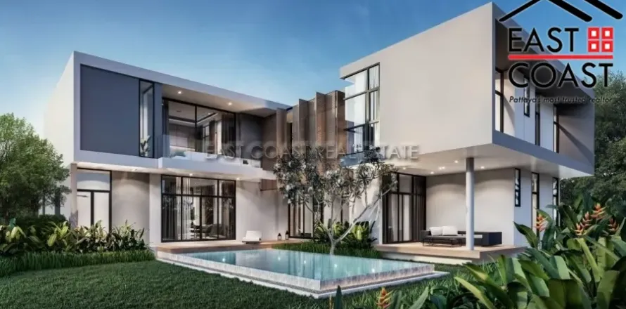 Casa de 4 dormitorios en Pattaya, Tailandia № 213864