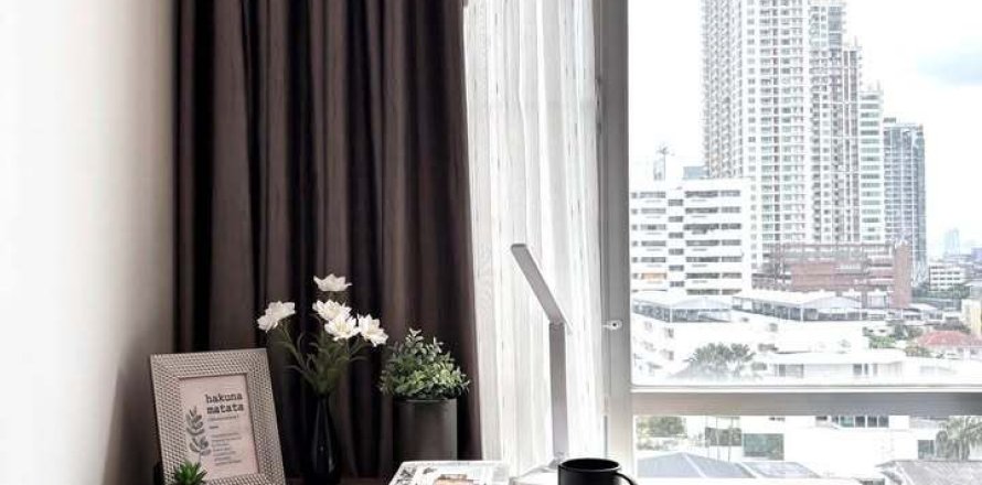 Studio dans le Condo à Sathon, Bangkok, Thaïlande  № 171116