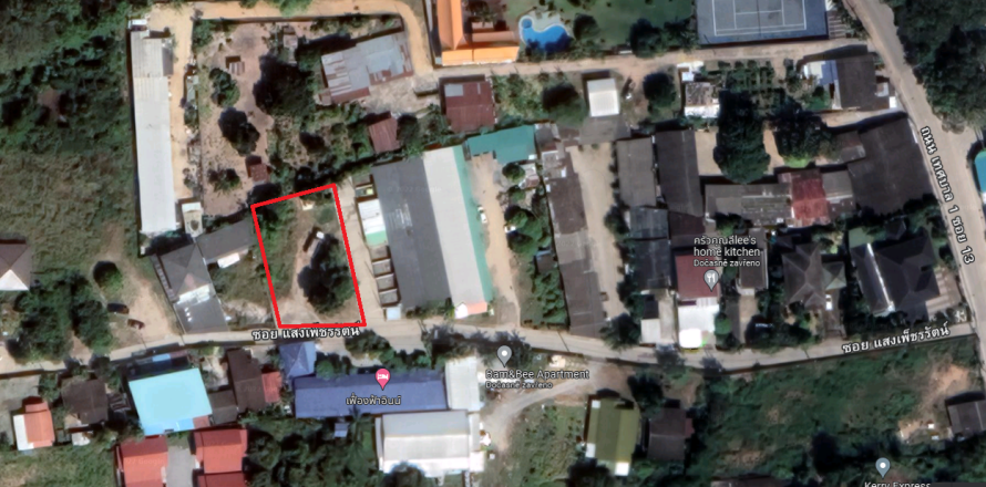 Terrain à Pattaya, Thaïlande 800 m2 № 171117