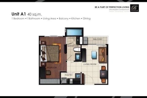 Студия в кондо в Ваттхане, Бангкок, Таиланд № 171120 - фото 13