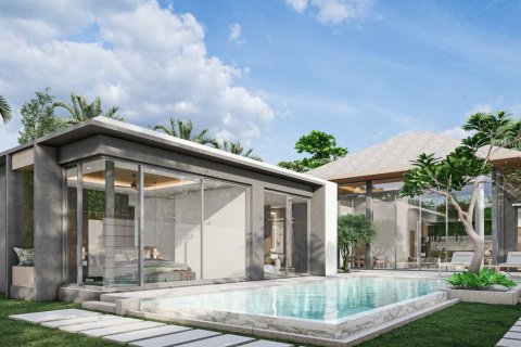 Вилла в Банг Тао, Таиланд с 3 спальнями  № 166204 - фото 2