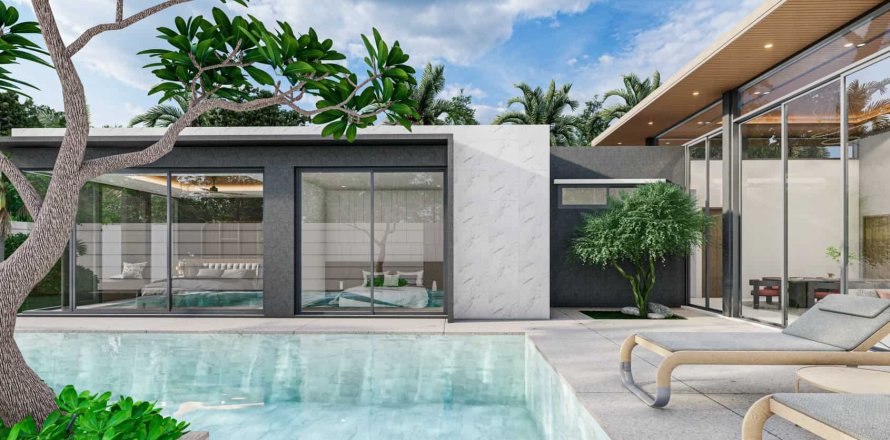 Вилла в Банг Тао, Таиланд с 3 спальнями  № 166204