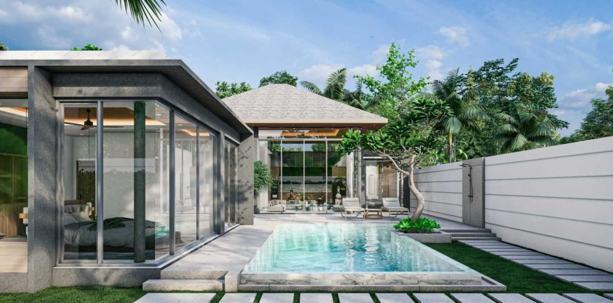 Villa à Bang Tao, Thaïlande 3 chambres № 166203