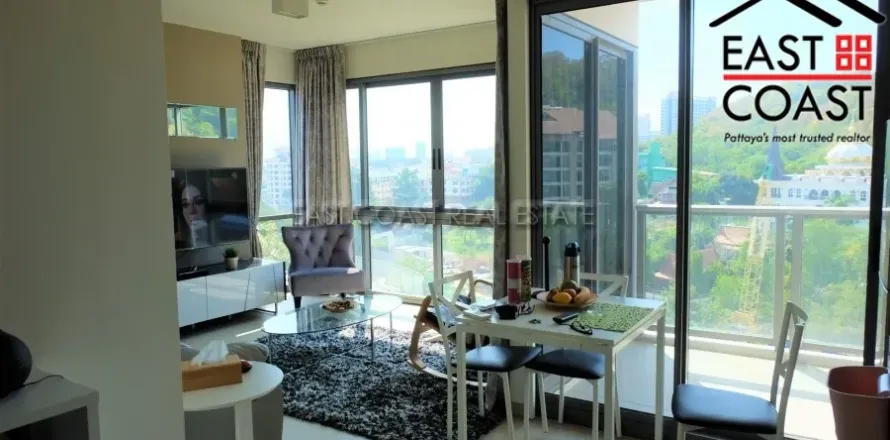 Condominio de 2 dormitorios en Pattaya, Tailandia № 212191