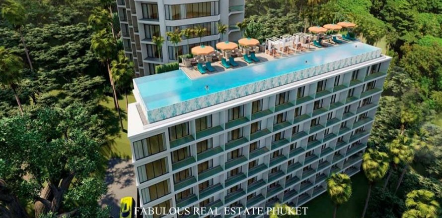Condo à Kata, Thaïlande, 1 chambre  № 179718