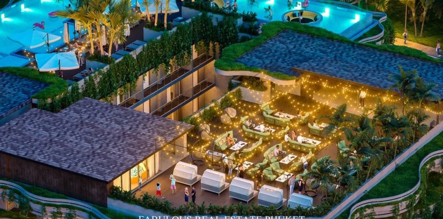 Condo à Kata, Thaïlande, 1 chambre № 179717