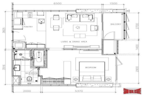 Apartment in Bangkok, Thailand 1 bedroom № 194170 - photo 5