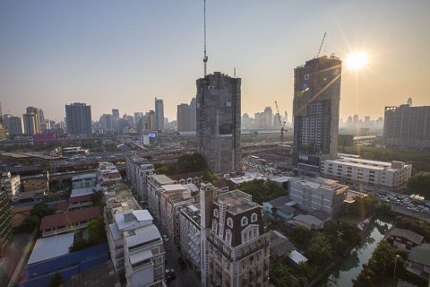 Студия в кондо в Хуай Кванге, Бангкок, Таиланд № 154175 - фото 9