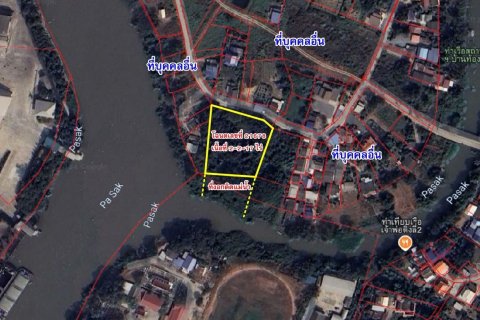 Terrain à Nakhon Luang, Thaïlande 4068 m2 № 164614 - photo 7