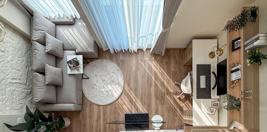 Studio in the Condo in Watthana, Bangkok, Thailand  № 171131