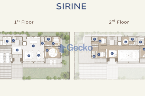 บ้านในพัทยา, ประเทศไทย 5 ห้องนอน № 195814 - รูปถ่าย 9