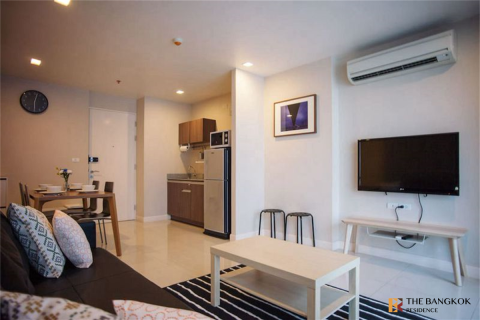 Condo à Bangkok, Thaïlande, 2 chambres № 186866