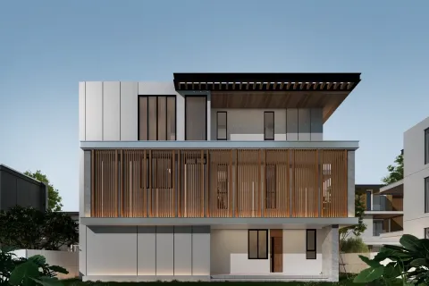 Casa de 5 dormitorios en Jomtien Beach, Pattaya, Tailandia № 211493 - foto 14