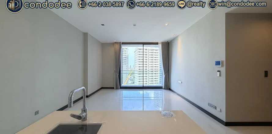 คอนโดมิเนียมในคลองเตย, กรุงเทพฯ, ประเทศไทย, 2 ห้องนอน № 201406