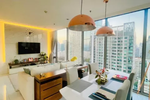 Condo à Sathon, Bangkok, Thaïlande, 2 chambres  № 137833 - photo 3