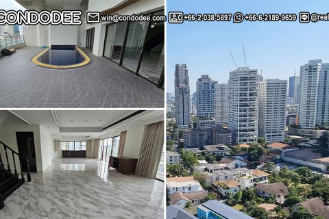 Condo à Khlong Toei, Bangkok, Thaïlande, 3 chambres  № 201164