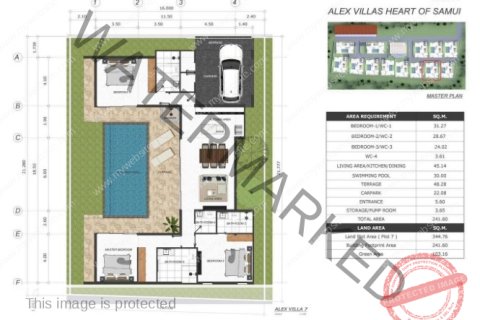 Villa in Ko Samui, Thailand 3 Schlafzimmer № 222233 - Foto 13