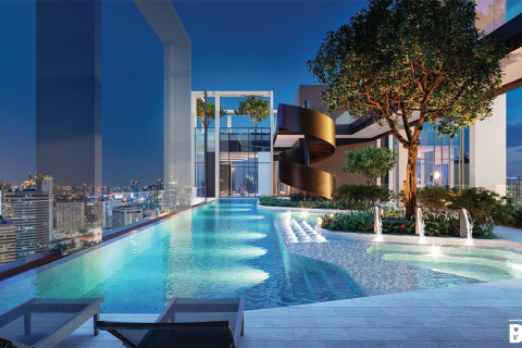 Condominio de 1 dormitorio en Bangkok, Tailandia № 188677 - foto 10