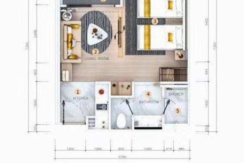 Condo à Rawai, Thaïlande, 1 chambre № 179707 - photo 10