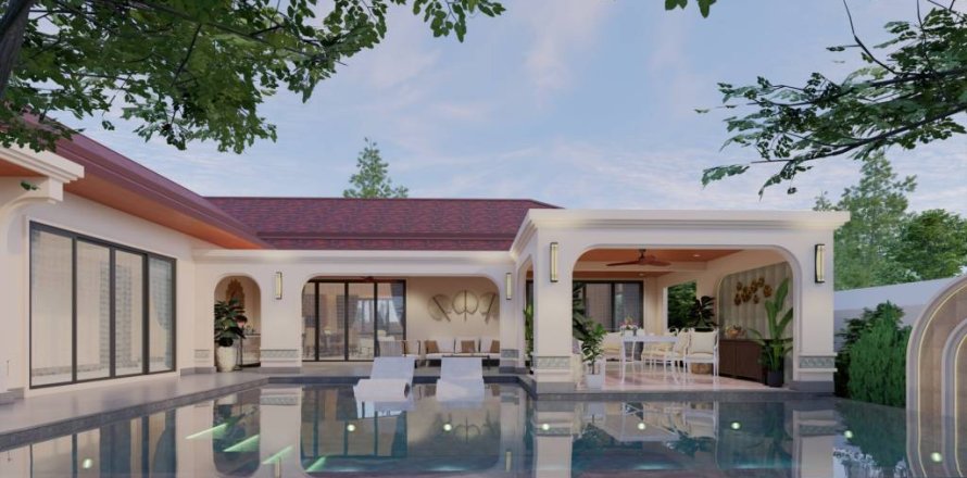 Вилла в Хуа Хине, Таиланд с 3 спальнями  № 146686