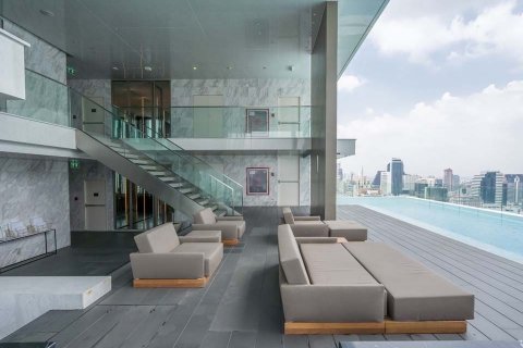 Condo à Sathon, Bangkok, Thaïlande, 1 chambre  № 143116 - photo 16