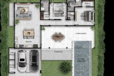 Villa in Hua Hin, Thailand 2 bedrooms № 169946 - photo 17