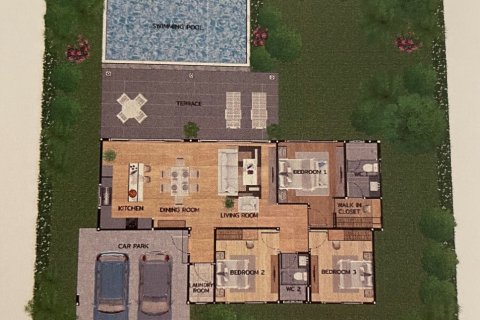 Villa in Hua Hin, Thailand 3 bedrooms № 169947 - photo 17