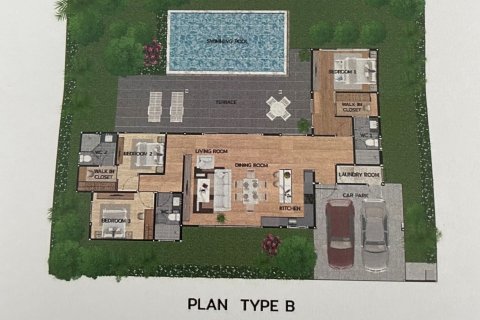 Villa in Hua Hin, Thailand 3 bedrooms № 169948 - photo 14