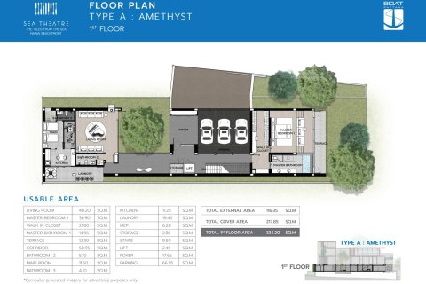 Villa à Rawai, Thaïlande 4 chambres № 165580 - photo 22