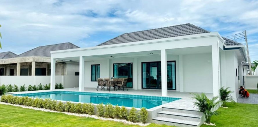 Вилла в Ча-аме, Таиланд с 3 спальнями  № 155788