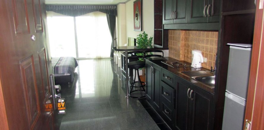 Studio dans le Condo sur Jomtien Beach, Pattaya, Thaïlande  № 176506