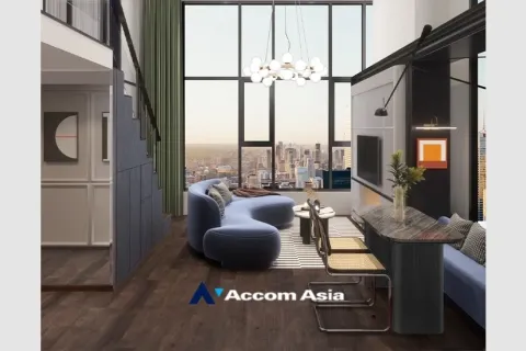 Duplex in Din Daeng, Bangkok, Thailand 3 Schlafzimmer № 217256 - Foto 2