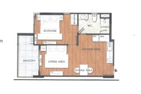 Studio dans le Condo à Phuket, Thaïlande  № 158284 - photo 27