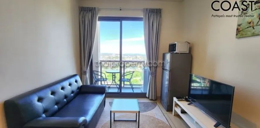 Condominio de 1 dormitorio en Pattaya, Tailandia № 212694