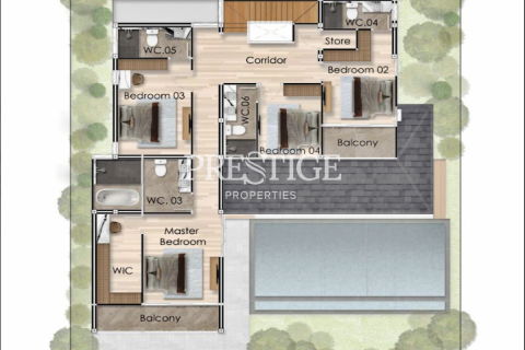 บ้านในพัทยา, ประเทศไทย 36 ห้องนอน № 198302 - รูปถ่าย 19