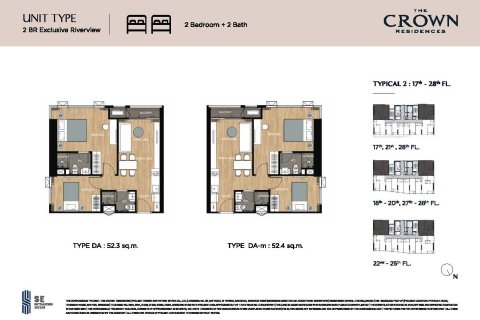 Condo in Bangkok, Thailand, 2 bedrooms  № 165618 - photo 13