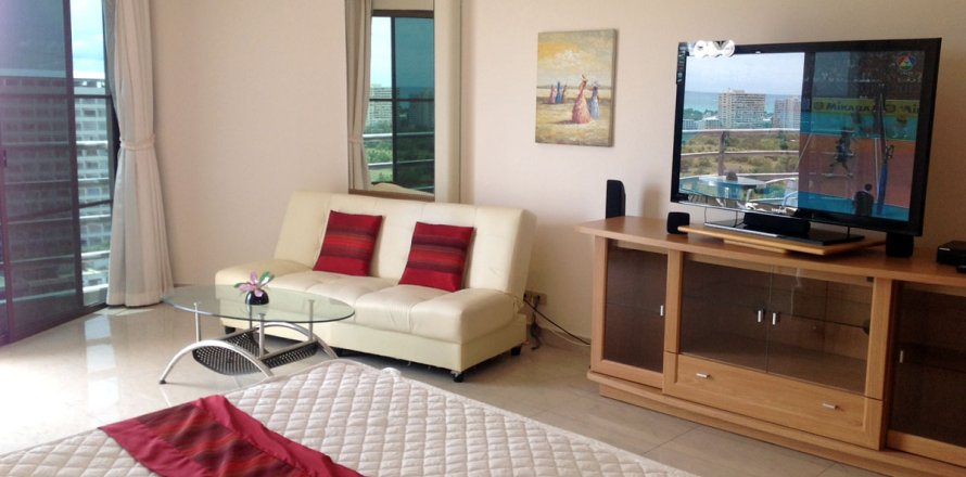 Studio dans le Condo sur Jomtien Beach, Pattaya, Thaïlande № 204029