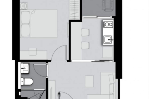Condo à Bangkok, Thaïlande, 1 chambre № 226104 - photo 7