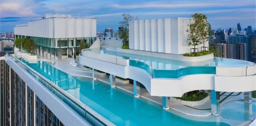Condo à Bangkok, Thaïlande, 1 chambre № 226104