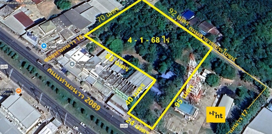 Terrain à Lopburi, Thaïlande 7072 m2 № 155990