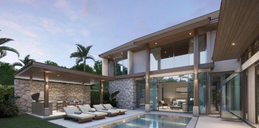 Пентхаус в Пхукете, Таиланд с 6 комнатами  № 150768