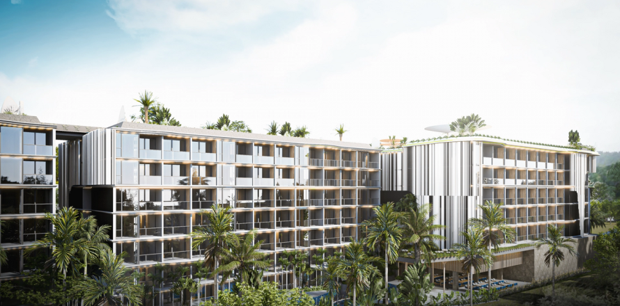 Квартира в Пхукете, Таиланд с 2 комнатами  № 150771