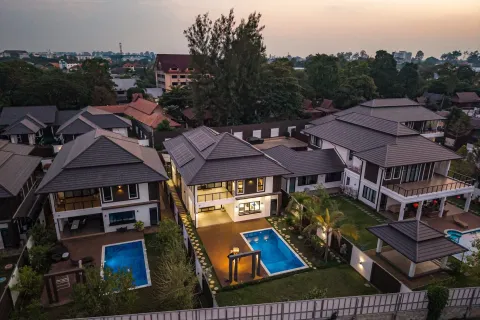 Вилла в Чиангмае, Таиланд с 3 спальнями  № 162749 - фото 17