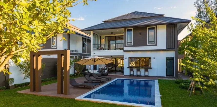 Вилла в Чиангмае, Таиланд с 4 спальнями № 162753